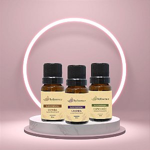 Kit Sono - Óleo Essencial Lavanda, Capim Limão e Copaíba Byessence
