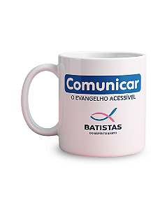 CANECA DE PORCELANA 325ML - BRANCA