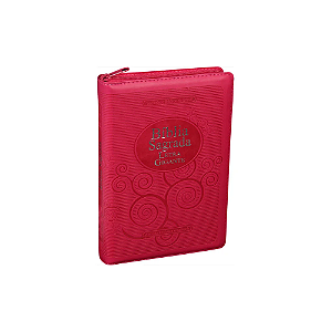 BÍBLIA SAGRADA ARA - CAPA FLEXÍVEL EM COURO - LETRA GIGANTE