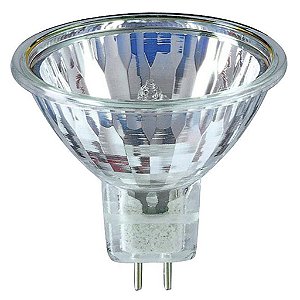 Lâmpada Halógena Dicroica MR16 50W Clara 12V Bipino Xelux