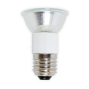 Kit 5 Lâmpadas Halógena Dicroica MR16 50W 3000K 127V E27
