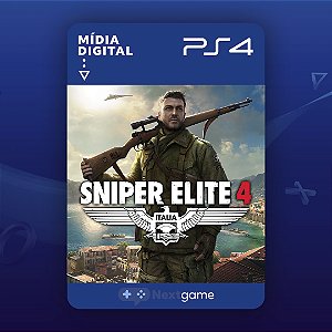 Sniper Elite 4 Para PS4 - Mídia Digital