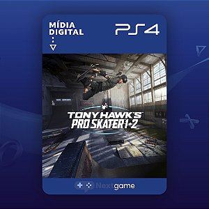 Tony Hawk's Pro Skater 1 + 2 Para PS4 - Mídia Digital