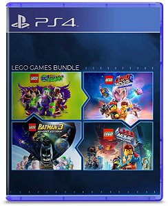 Conjunto De Jogos Lego Para PS4 - Mídia Digital