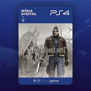 Resident Evil 4 (2005) Para PS4 - Mídia Digital