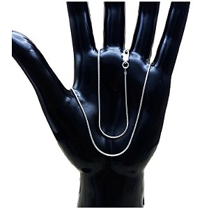 Corrente Rabo de Rato De Prata 925 45 cm X 1mm