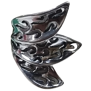 Anel Folhas de Prata 925