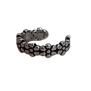 Piercing Fake Flor Florzinha de Prata 925