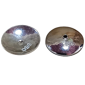 Par de Sutiã de Orelha de Prata 950