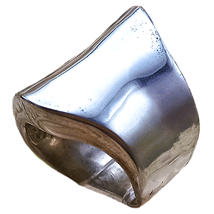 Anel de Prata 925 Tubarão No.15