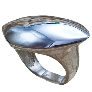 Anel de Prata 925 Tubarão No. 20