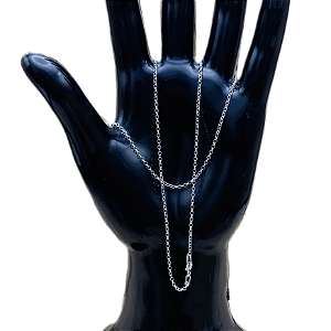 Corrente de Prata 925 Elo Português 45 cm