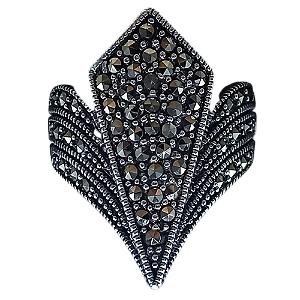 Anel de Prata 925 com Marcassitas