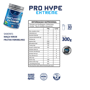 Pro Hype Extreme 300g MAÇÃ VERDE - OneFull®