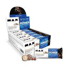 Power Protein Bar c/ 12 de 41g - BOMBOM DE AVELA COM COCO - Max Titanium