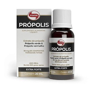 Própolis Líquida Gotas Frasco 20ml - Vitafor