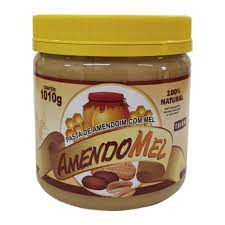 Pasta de Amendoim Mel Crocante1kg - Amendomel