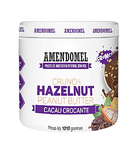 Pasta de Amendoim Crocante com Cacau 1kg - Amendomel