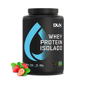 Dux Isolado 900g Pote MORANGO - Dux Nutrition