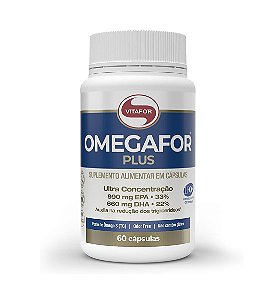 Omegafor Plus 60 Cápsulas - Vitafor