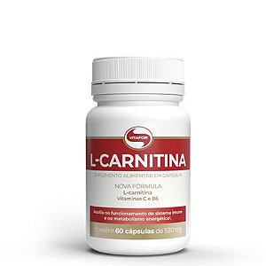 L-Carnitina 60 Cápsulas - Vitafor