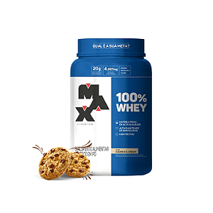 100% Whey POTE 900g COOKIES - Max Titanium