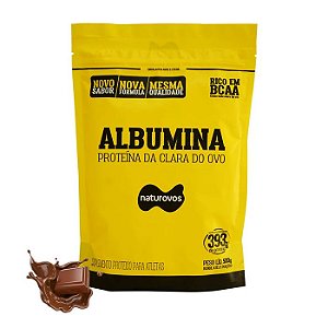 Albumina 420g CHOCOLATE - Naturovos