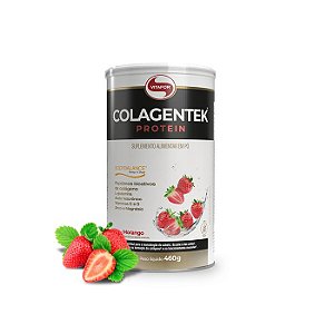 Colagentek PROTEIN 460g MORANGO - Vitafor