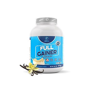 Hipercalórico FULL GAINER 3kg Baunilha - OneFull®