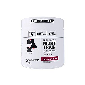 Night Train Pote 300g Frutas Vermelhas - Max Titanium