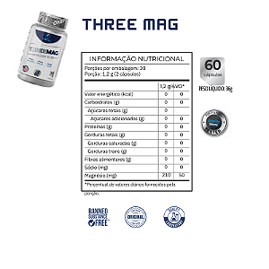 Three Mag Magnesium Blend 60cps - OneFull®