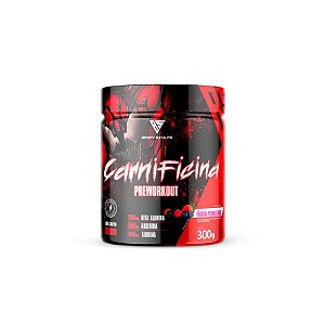 Pré Treino Carnificina 300g - FRUTAS VERMELHAS - BodyShape