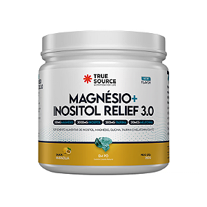 Magnésio Inositol Relief 3.0 Maracujá 350g - True Source