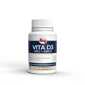 VITA D3 + C + ZINCO 60cps - Vitafor