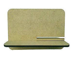 Suporte P/ Leitura Suporte Para Tablet Livro Mdf Natural