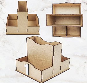 Porta Guardanapos Mdf Crú Lanchonete Restaurante Bar.