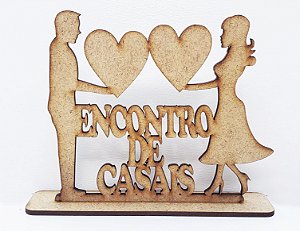 Centro De Mesa Para Encontro De Casais 12 Cm