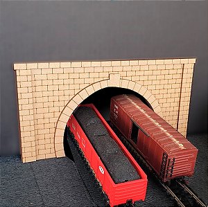 Túnel Entr/ Saída- Ho 1:87 Maquetes/ Modelísmo mdf 2 Unids
