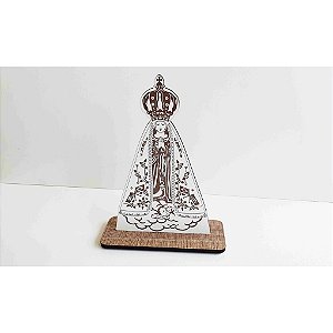 Decoração de Mesa Nossa Senhora de Aparecida  Mdf.