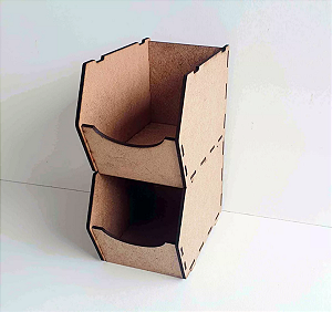 Porta Parafusos Caixas Organizador Oficina Casa Mdf