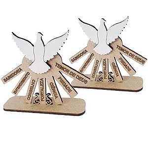 Lembrança Batizado, Comunhão, Crisma, Igreja 7 Dons Divino Espirito Santo, Religião, Mdf