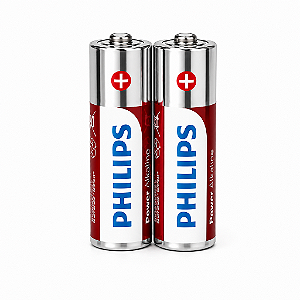 Par de Pilhas AA Philips LBSC 30m²