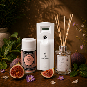 Kit Aromatizador Aerossol Figo Santini 30m² - Presente Dia dos Pais