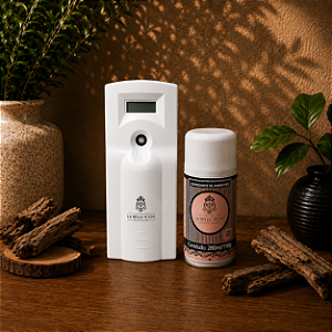Kit Aromatizador Aerossol Paris Wood 30m² - Presente Dia dos Pais