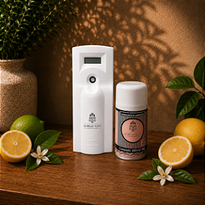 Kit Aromatizador Aerossol Cidade Jardim 30m² - Presente Dia dos Pais