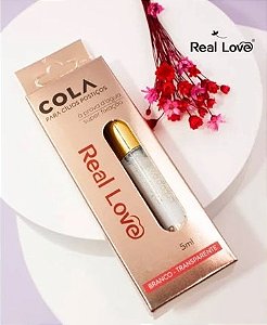 Cola Para Cílios Postiços Transparente Real Love