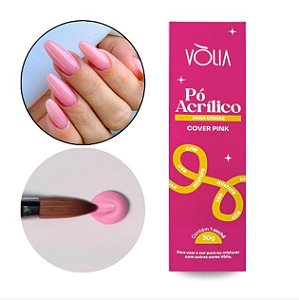 PÓ ACRILICO SACHÊ 30g COVER PINK VÒLIA