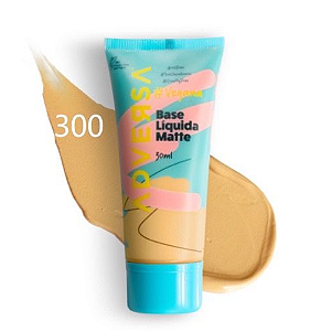 BASE LIQUIDA MATTE VEGANA ADVERSA COR 300 30ML
