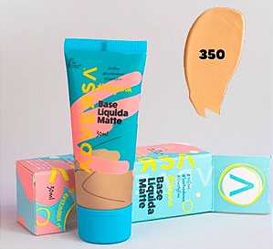 BASE LIQUIDA MATTE VEGANA ADVERSA COR 350 30ML