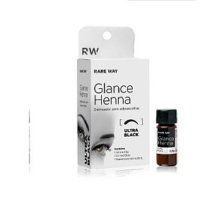 KIT GLANCE HENNA ULTRA BLACK RARE WAY
